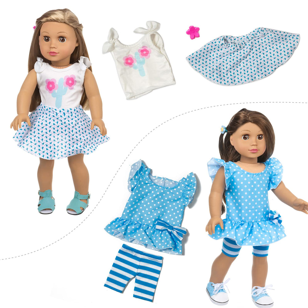 ZQDOLL retro bell-bottom pant adds style to the doll wardrobe.