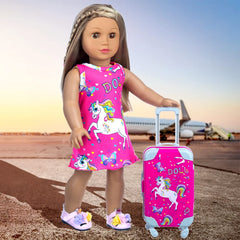 ZQDOLL travel playset in use during imaginative play sessions
