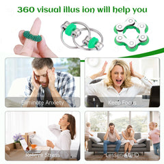ZQFTZQ desk-friendly fidget set for portable focus and fun