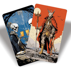 ZHQGYN Spooky card spread encourages creative interpretations