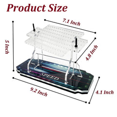 ZQYALPSID stand with Lego model shows secure clean setup without clutter