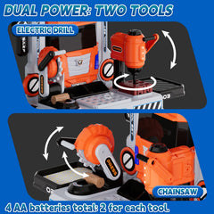 Zsinb engineer vest and tools invite imaginative dress-up role play.