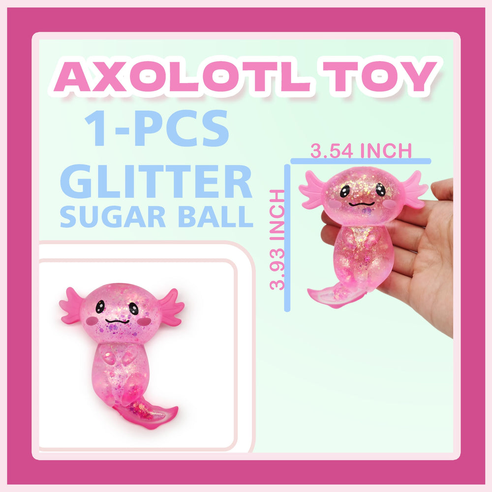 ZTATU Axolotl sensory toy detail highlights durable, kid-safe squishy fun.