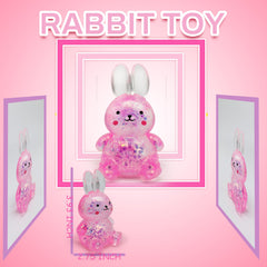 ZTATU Bunny squishy toy close-up for sensory play and focus