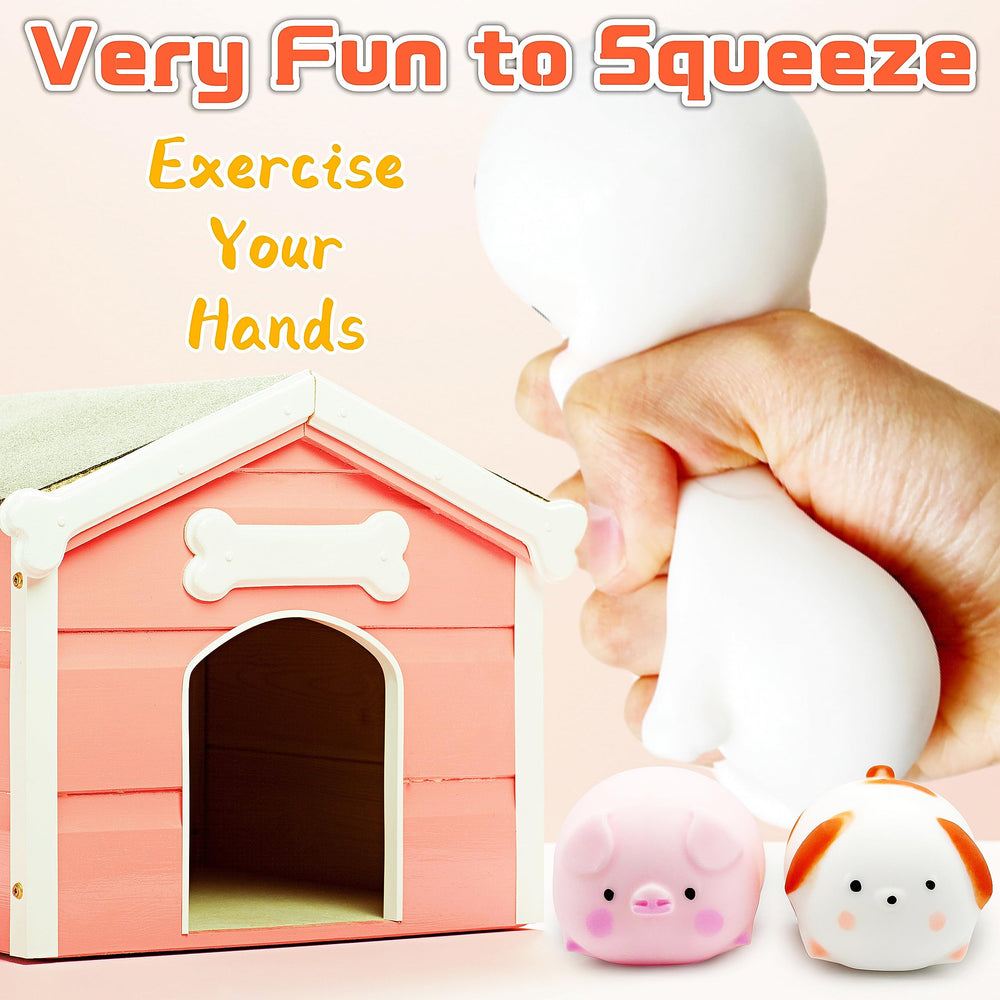 ZTATU dog stress ball compact size fits in hand for on-the-go relief.