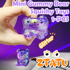 ZTATU gummy bear squishy toy features a cute design for playful stress relief.