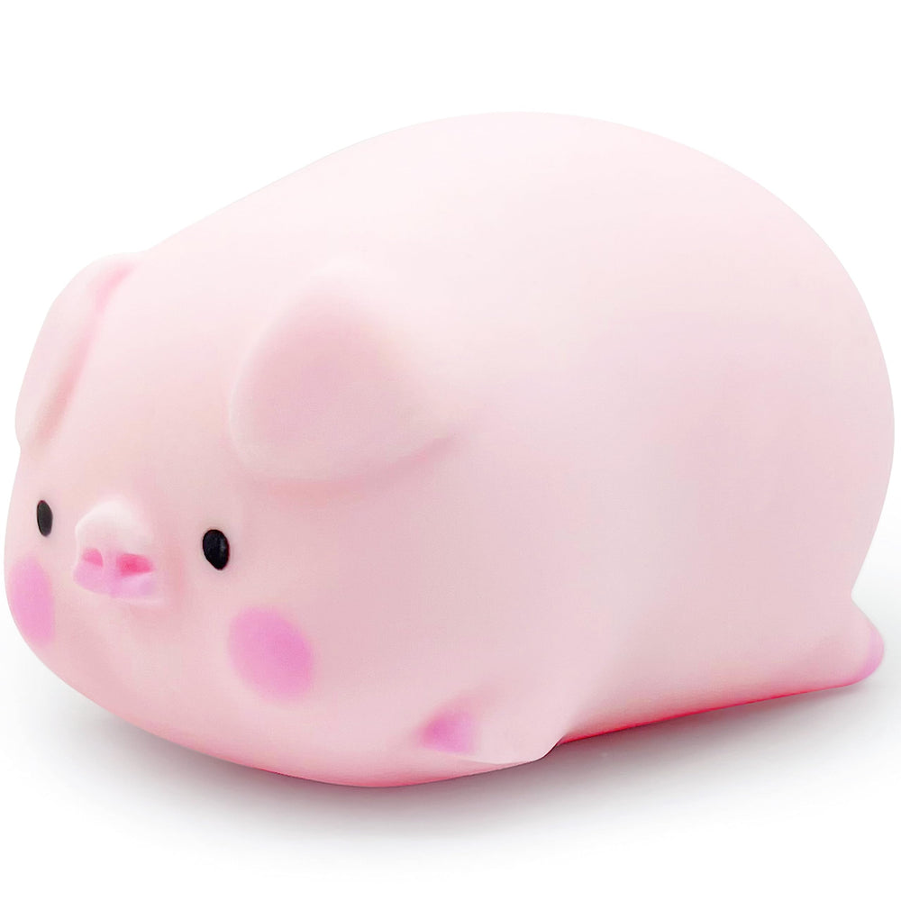 ZTATU Squishy Pig ball close-up highlighting soft texture for stress relief.