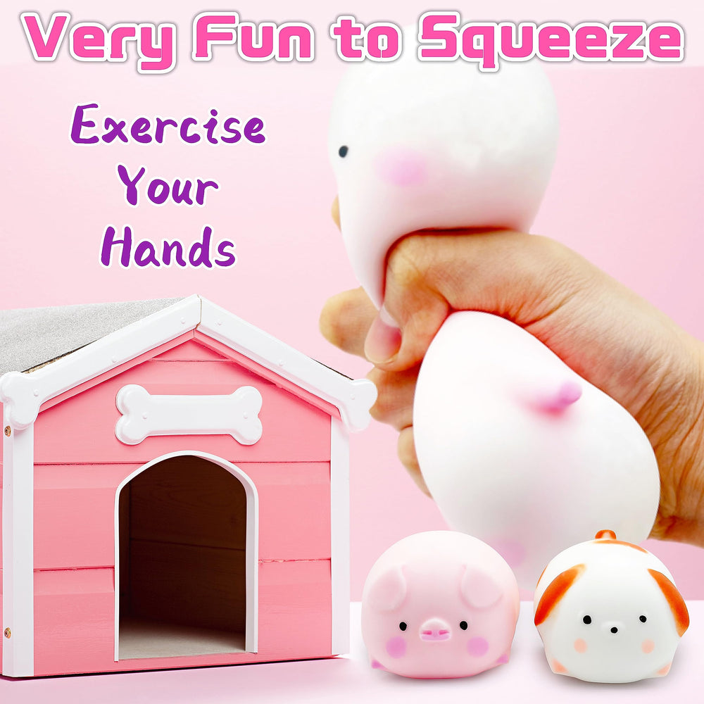 ZTATU Stress ball in use by child, portable fidget toy.