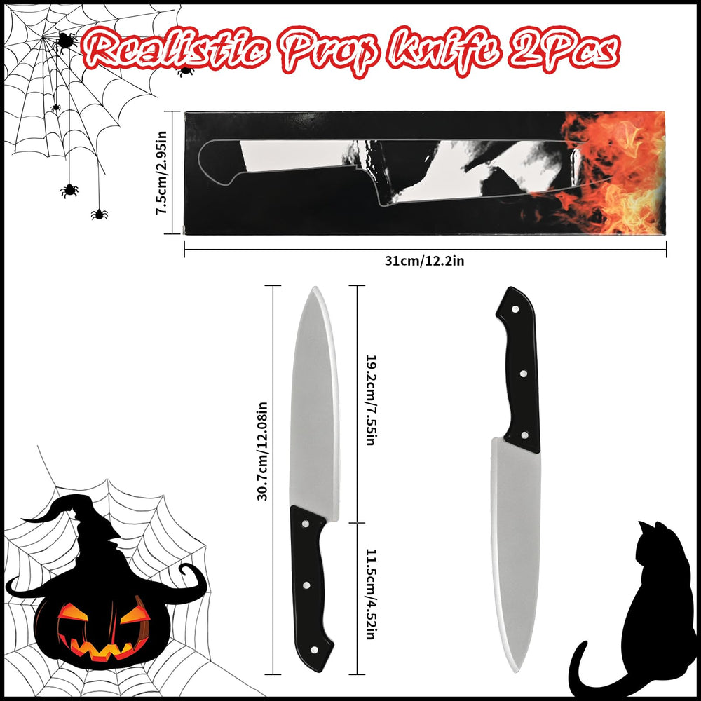 ZUADOKL knives prop cosplay set ready for dramatic stage looks.