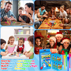 Zubebe fast-paced spoon-card game action for lively groups