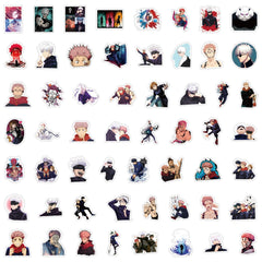 ZUIYIJIANGNAN Jujutsu Kaisen stickers for laptops add personal style with durable waterproof vinyl.