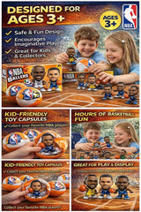 Complete display-ready collection from ZURU 5 Surprise NBA Ballers Series 2