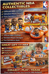 Hoop and launcher accessory enhances unboxing play scenarios
