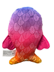 Cod Father Chaos Crew plush showing vibrant colorful fur for playful mischief.