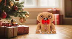 ZURU Fuggler Festive Snowman plush featuring striped scarf, perfect for Christmas collection.
