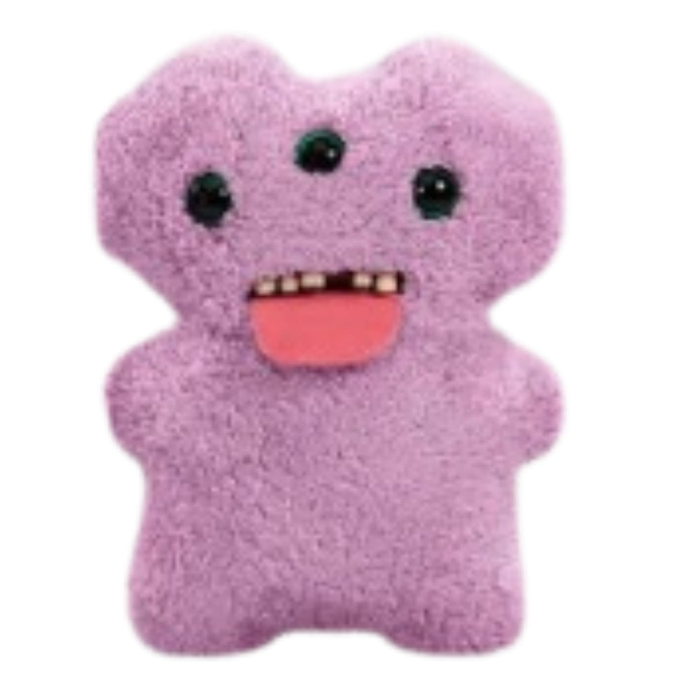 ZURU Fuggler Gaptooth McGoo plush, iconic teeth design, ideal for display and cuddle.
