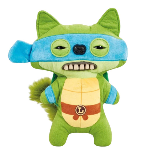 ZURU Fuggler Leonardo front view for display and TMNT styling