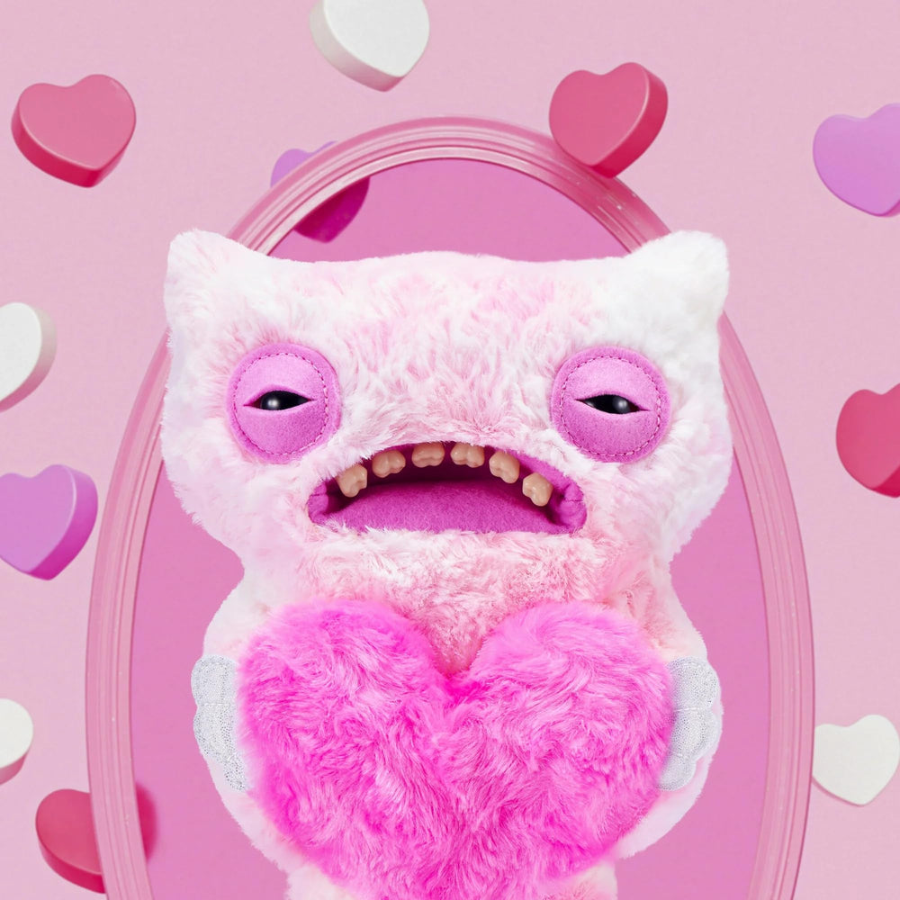 ZURU Fuggler Love Fuggs S2 Pink, quirky snuggles invite collection and display