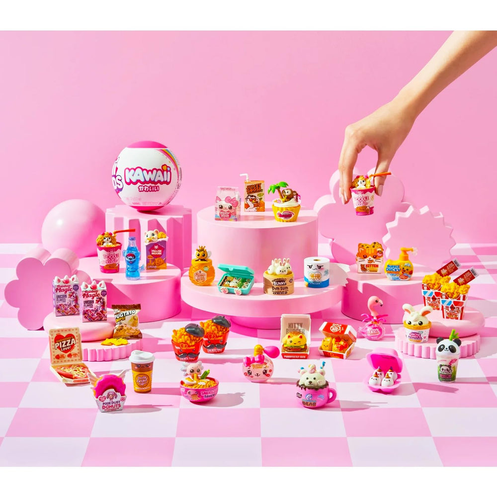 Zuru Kawaii surprise mini food toys ball reveals collectible treats for playtime