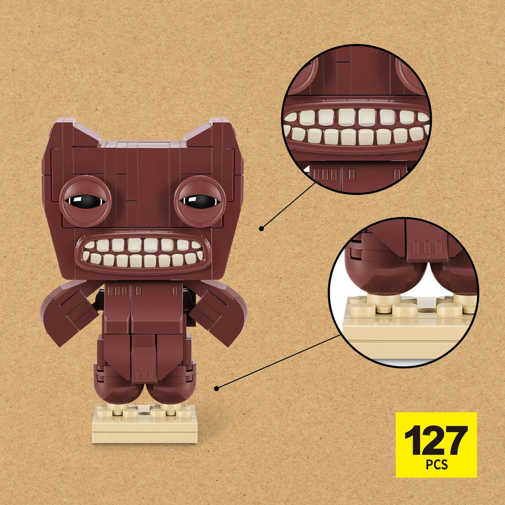 ZURU MAX Fuggler Oogah Boogah figure adds character to brick collections.