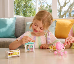 ZURU My Mini Baby Series 1 miniature baby details showcase for realistic pretend play.