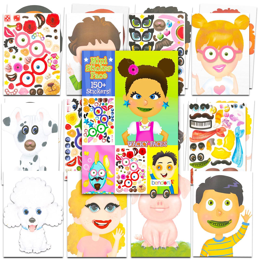 Zuru My Mini Baby create-a-face stickers customize your mini babies.