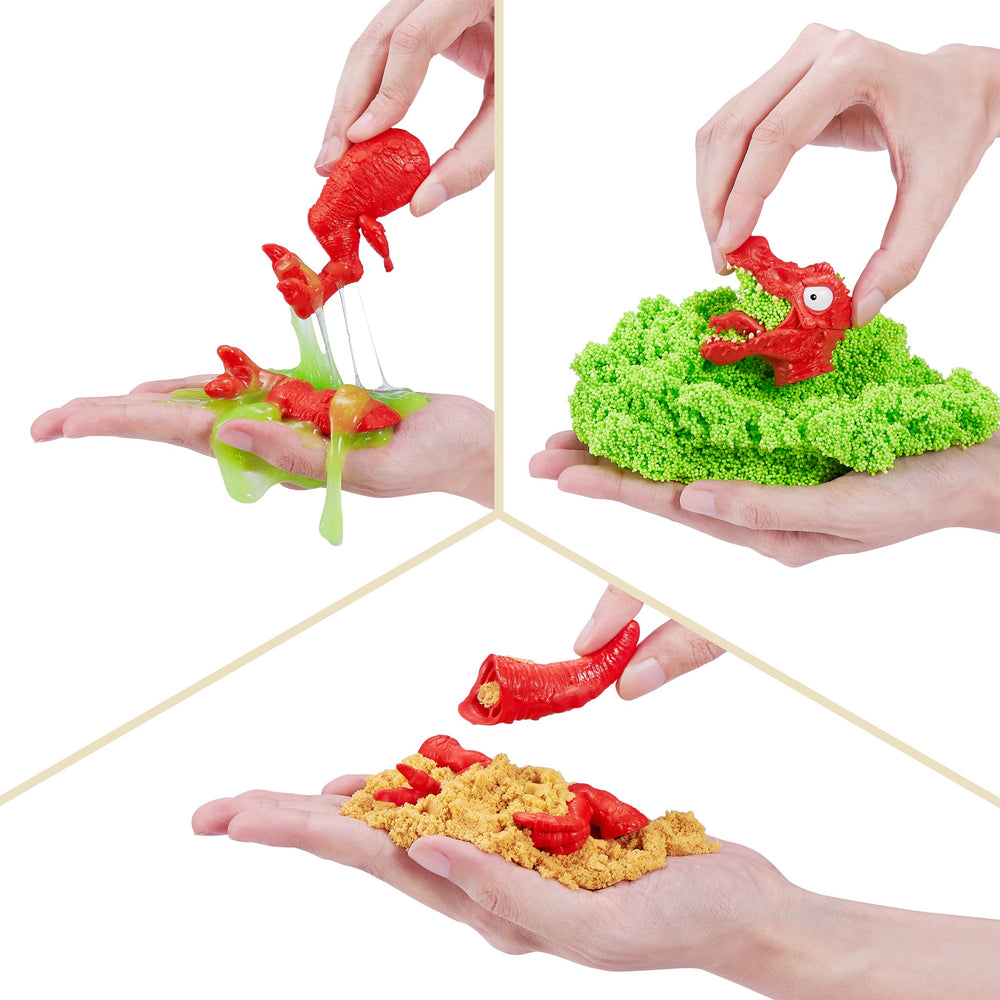 Mini eggs and exclusive characters from the Dino Island Smashers set