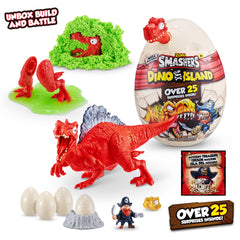 Close-up of slime from ZURU Smashers Dino Island Mega Egg for tactile play
