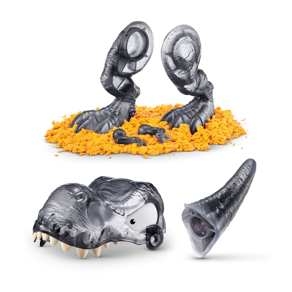 ZURU SMASHERS Dino Island sand and slime dig scene promoting tactile discovery.