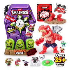 ZURU Smashers Mega Horror House sand and slime play area for tactile discovery
