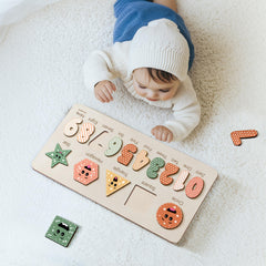 Zuzu Puzzle uses safe non-toxic paints for worry-free messy play.