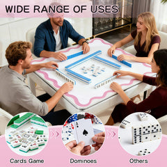 ZWFCGMMBC anti-slip rubber backing keeps mat stable during play