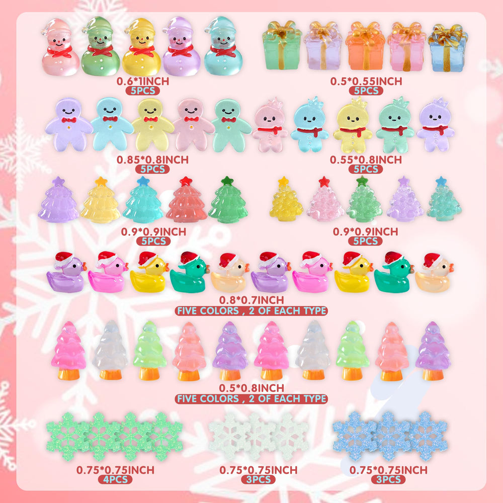 ZXSWEET miniature resin figures for crafting, slime, and DIY projects