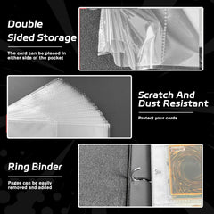ZYAXWN waterproof-dustproof protection safeguards cards from spills and dust.