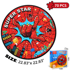 ZYGIG Spider Web Puzzle kid-hands-on play promotes problem solving.