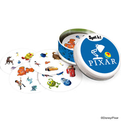 Zygomatic Spot It! World of Pixar Dory card supports family fun on the go.