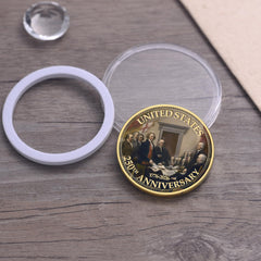 Zyviacy USA 250th Anniversary Coin – durable metal for lasting keepsake