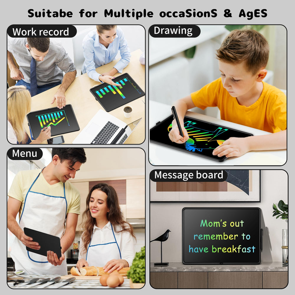 0 SMALL MODEL Rechargeable Type-C drawing board for long-lasting daily use.