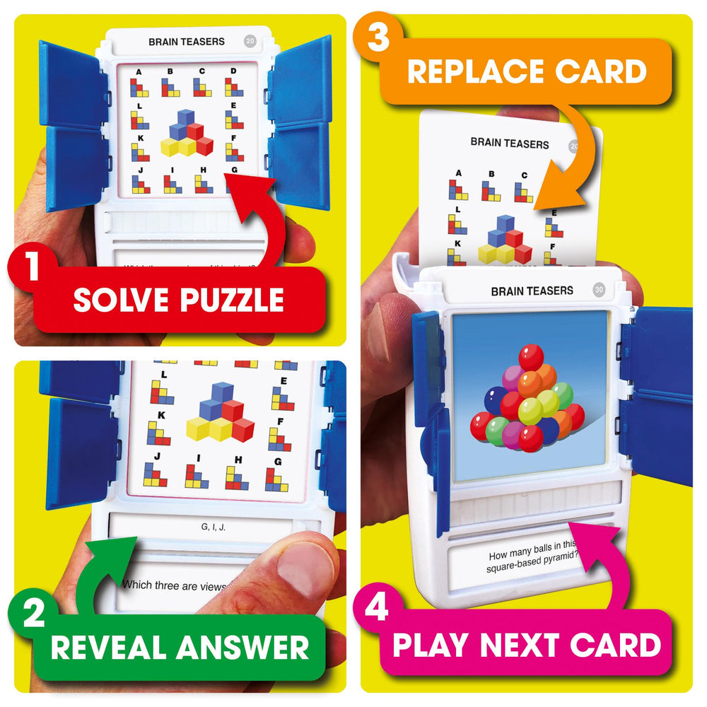 100 PICS Brain Teasers anagram puzzle card for fast brain-stretching play