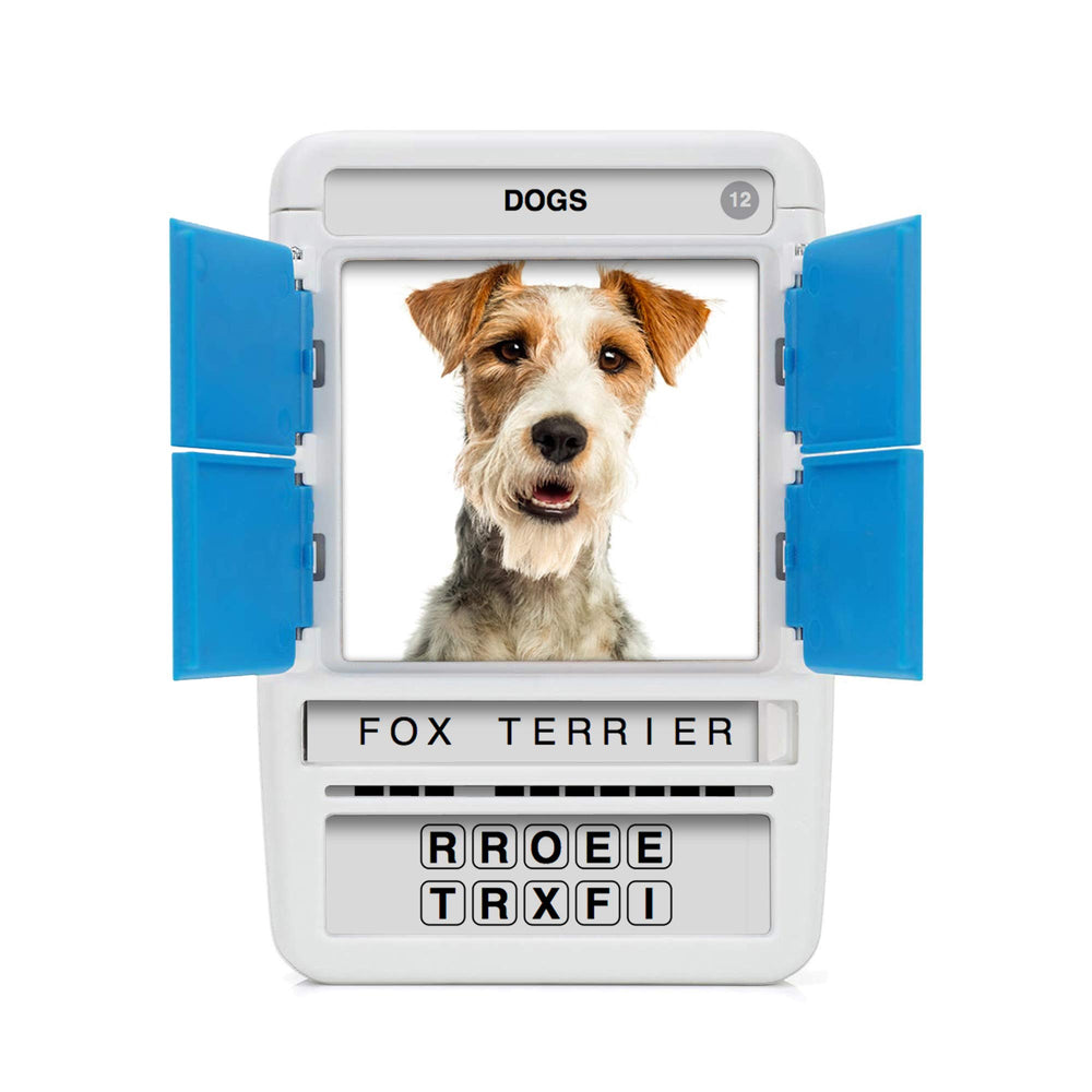 100 PICS Dogs Travel Game gift packaging makes a thoughtful present for dog lovers.