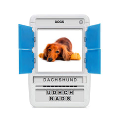 100 PICS Dogs Travel Game pocket-size design fits bags for travel fun.