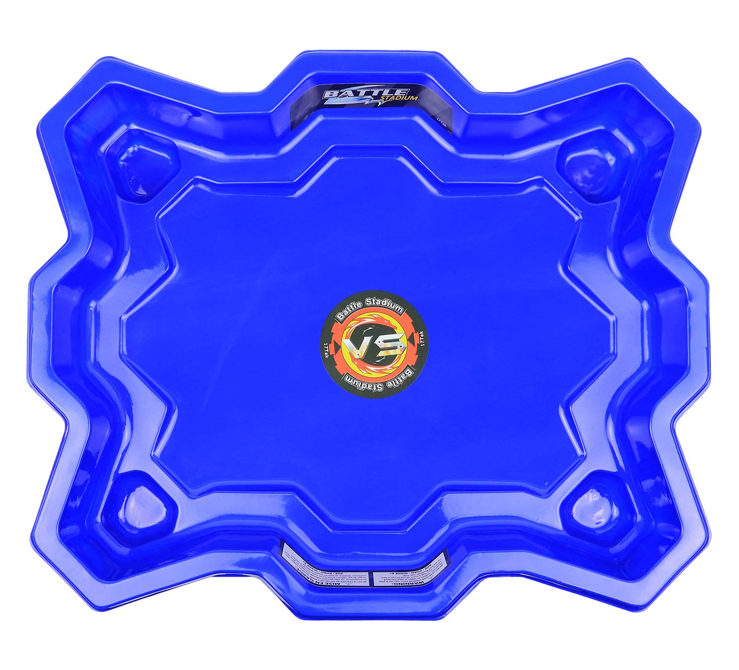 17Tek Bey Stadium blue front view—spacious arena for spinning tops