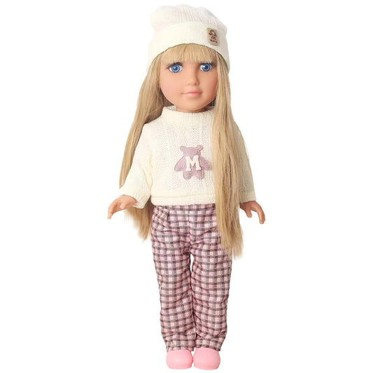 18INDC 18-inch doll knit-top: versatile outfit for creative play and easy mix-and-match