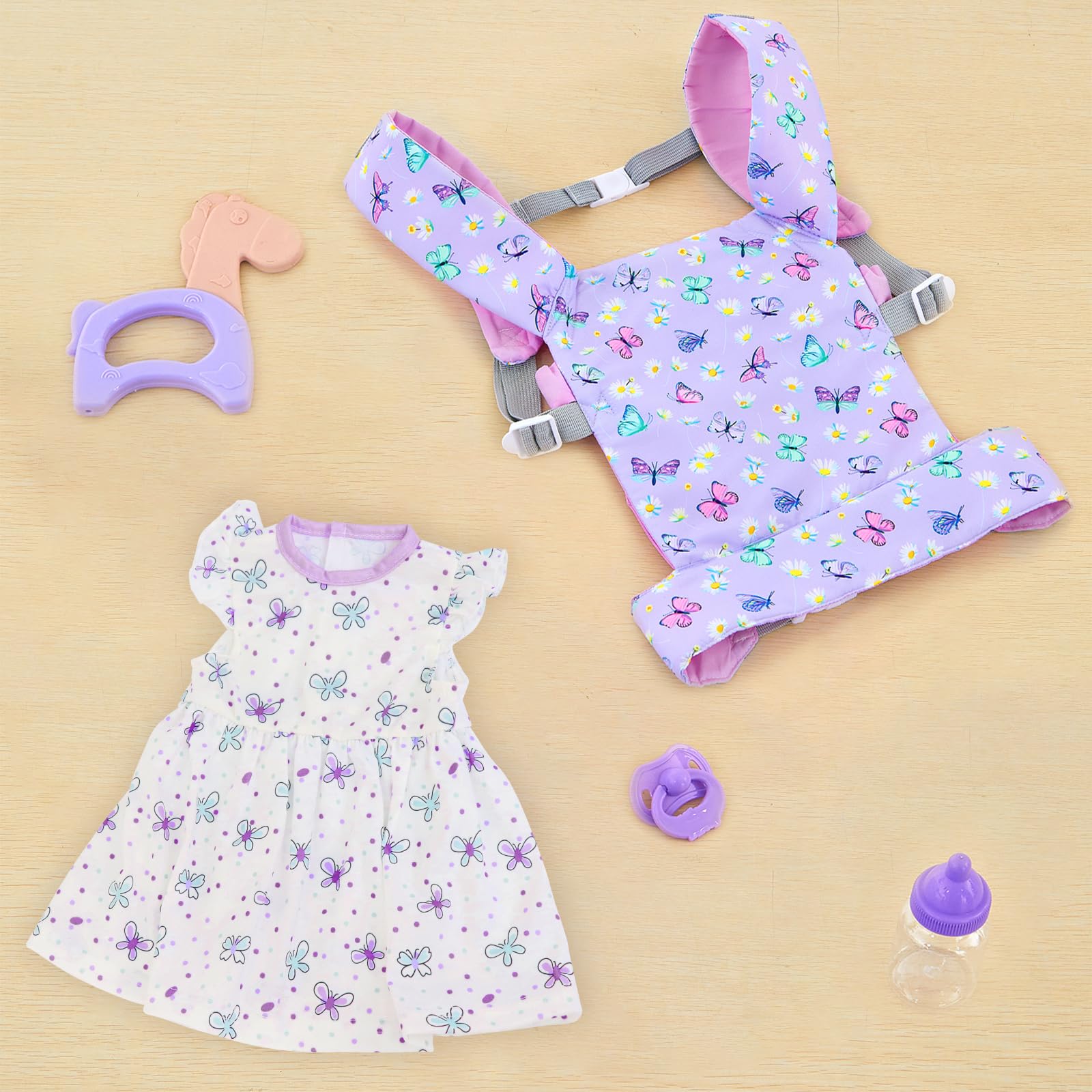 18INDC Adjustable Straps: customizable comfort for growing kids.
