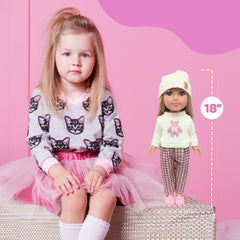 18INDC doll-set-exquisite-design: high-quality clothes with fine detailing