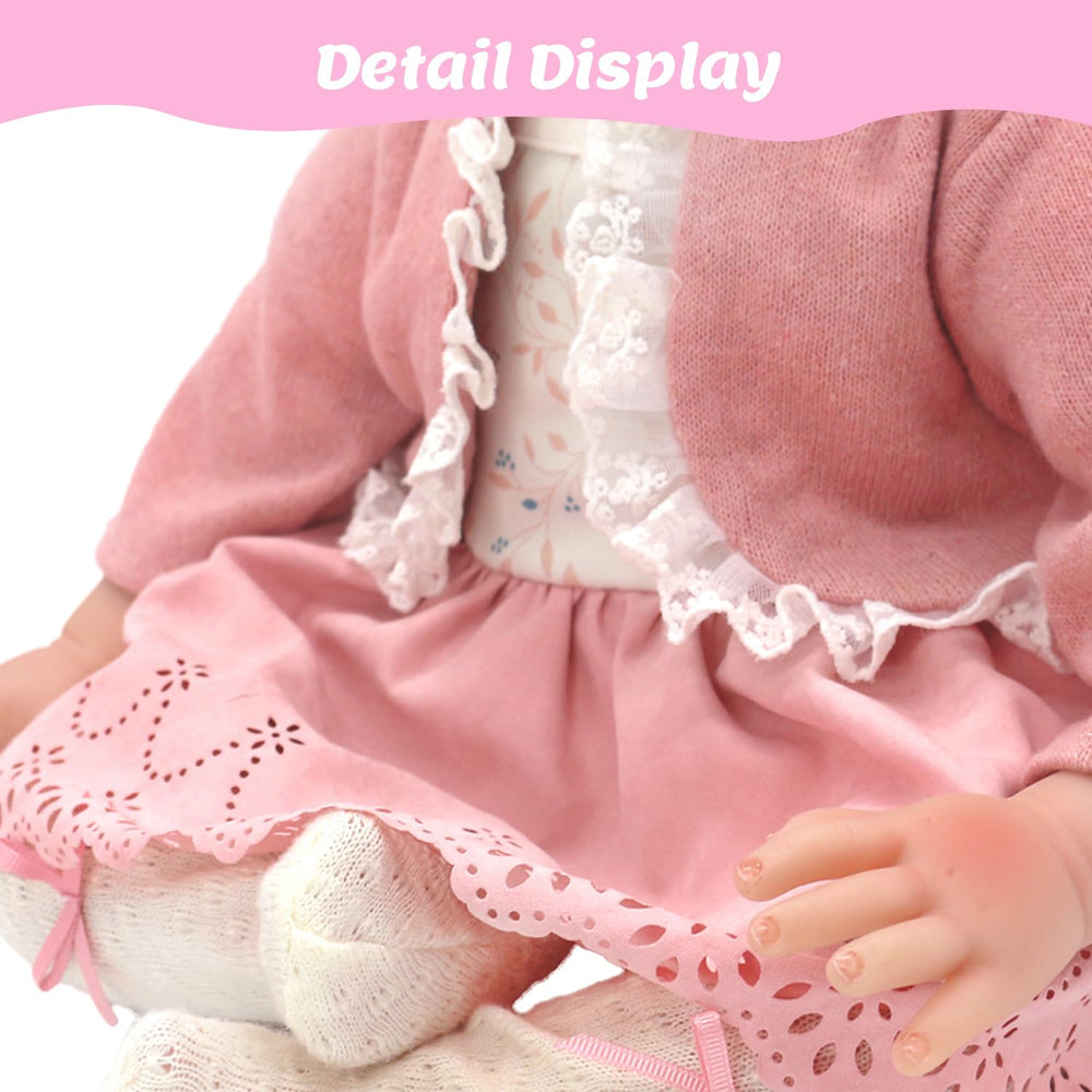 18INDC Reborn doll headbands adjustable for comfortable styling on 20-22 inch dolls