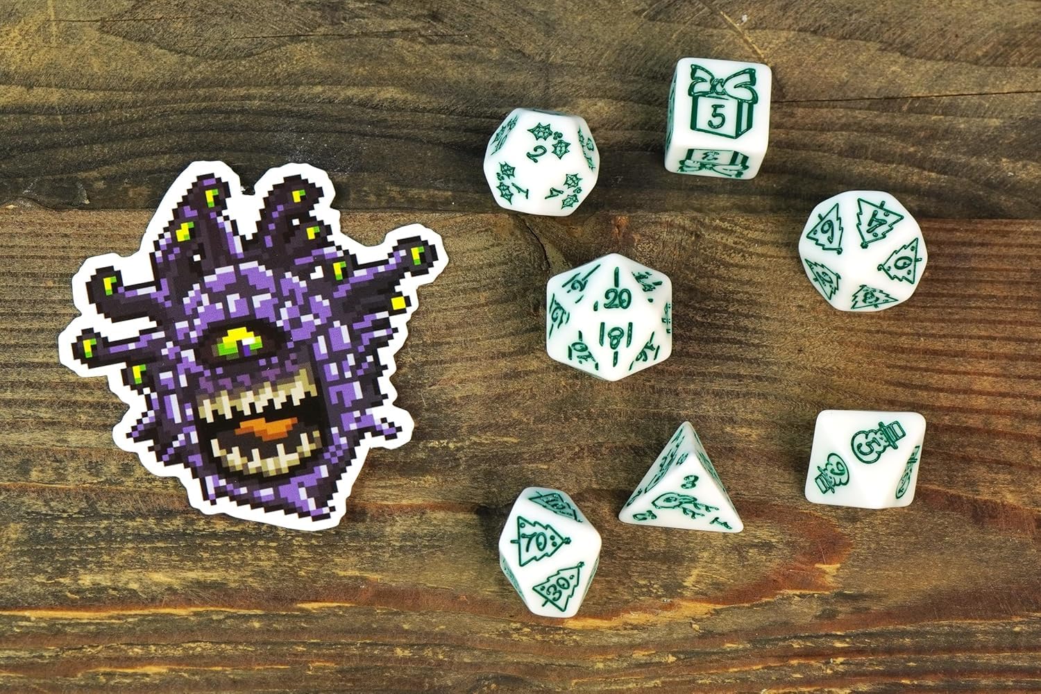 Pack of 6 dice bags by 1985 Games, ready for tabletop gaming
