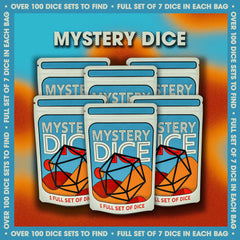 1985 Games seven-dice set fits any adventure with flexible outcomes.