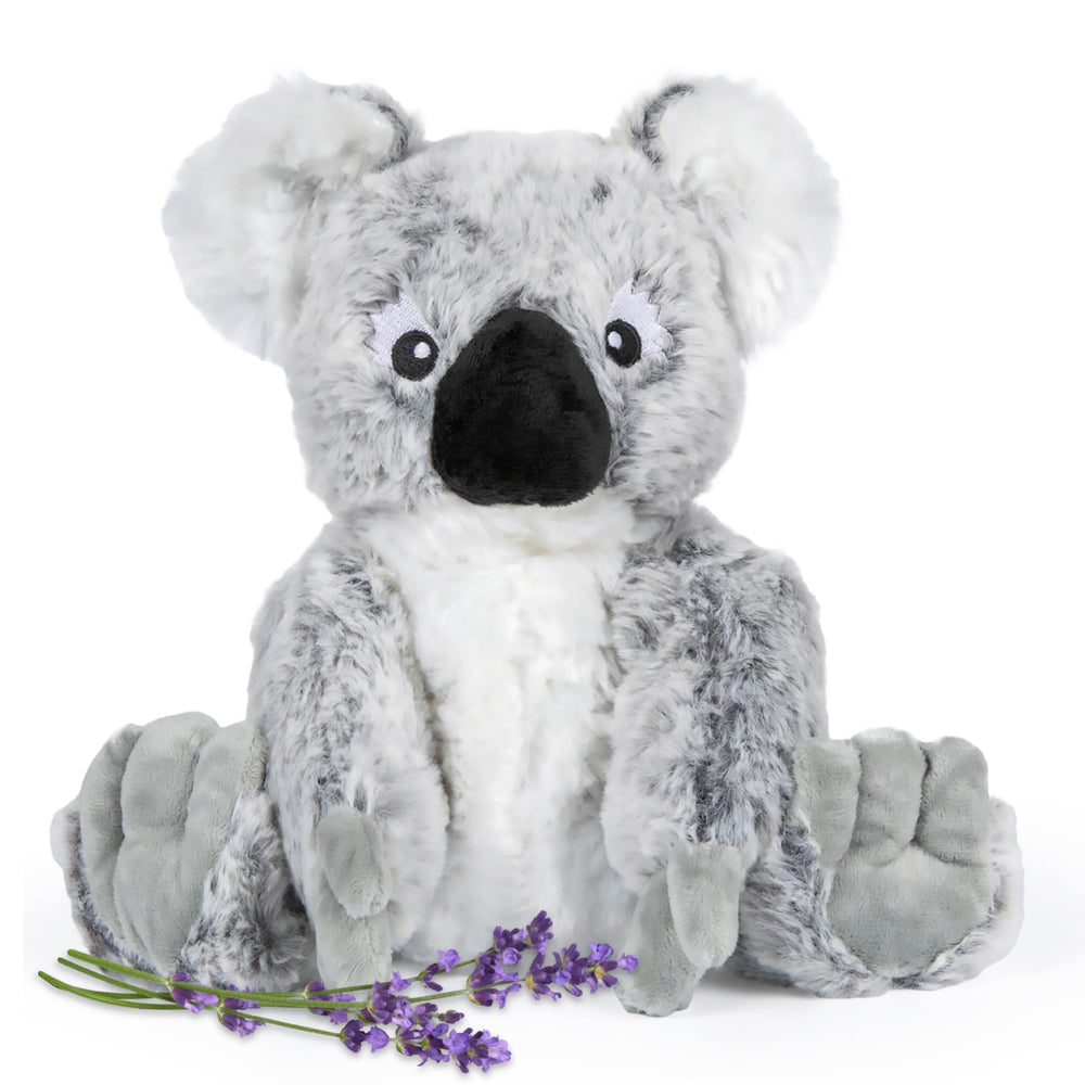 1i4 Group Cuddly Koala warms you with microwave heat for cozy moments.