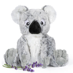 1i4 Group Cuddly Koala warms you with microwave heat for cozy moments.